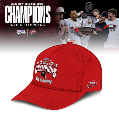 Western Kentucky Hilltoppers 2025 New Orleans Bowl Champions Sweatshirt