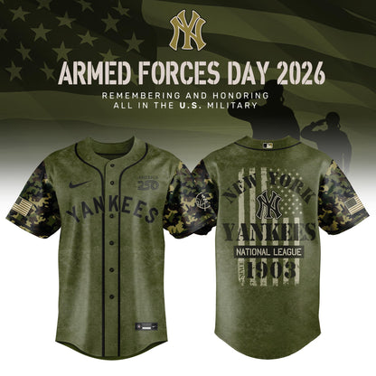 .Baseball x 2026 Armed Forces Day Limited Edition Jersey (All Team)