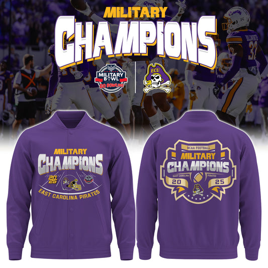 _ ECU Football NCAA Military Bowl CHAMPIONS 2025 Bomber