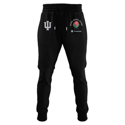 Indiana Hoosiers 2026 Rose Bowl Limited Half Zip Hoodie