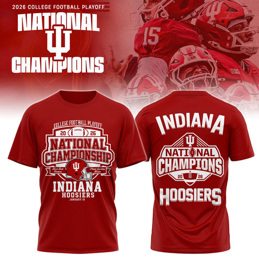 Indiana Hoosiers National Champions 2025/26 T-Shirt