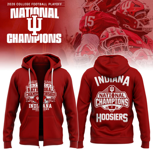 _      IH Football 2026 National Champions ZipHoodie Limited Edition Red