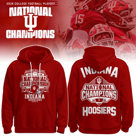 _       IH Football 2026 National Champions Hoodie Limited Edition Red