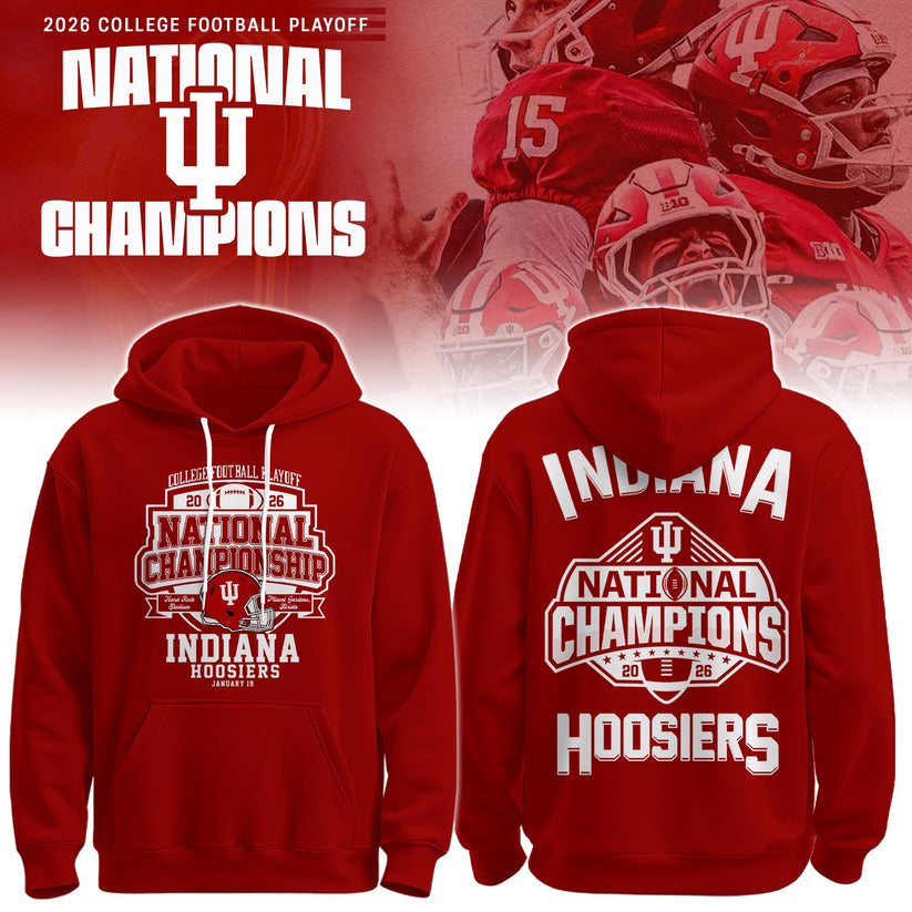 Indiana Hoosiers National Champions 2025/26 Hoodie