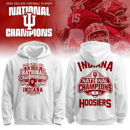 _       IH Football 2026 National Champions Hoodie Limited Edition White