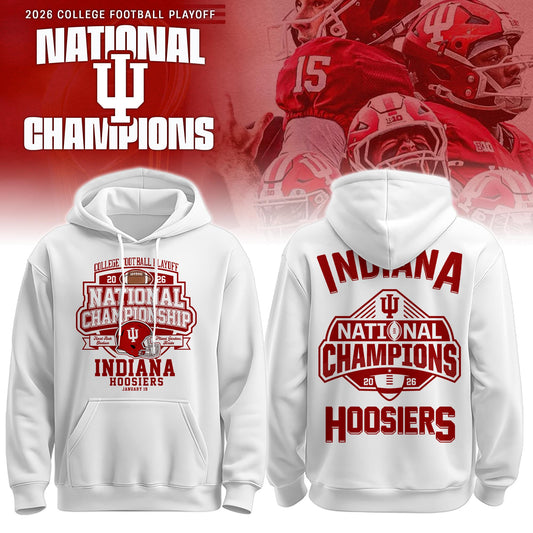 _       IH Football 2026 National Champions Hoodie Limited Edition White