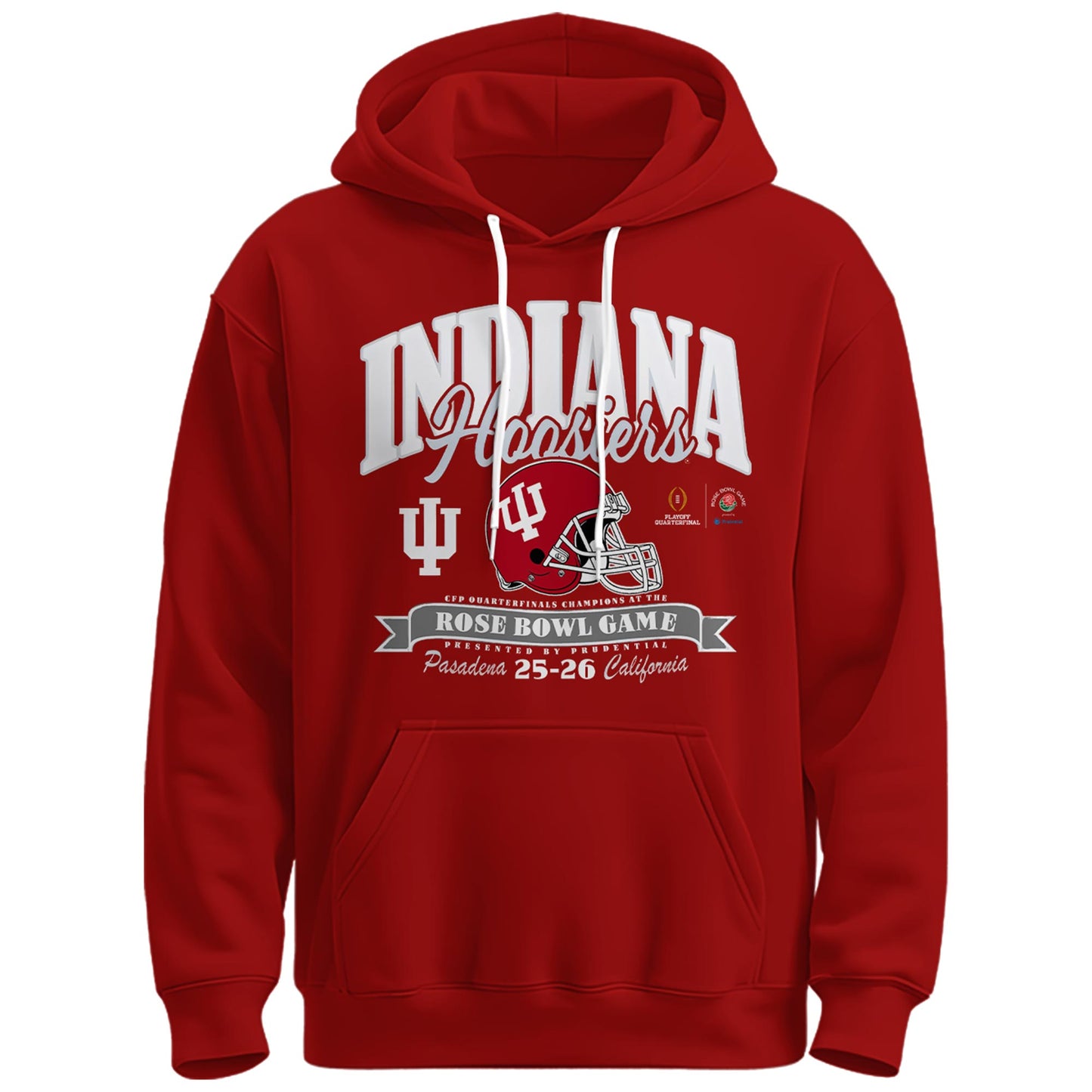 ..Indiana Hoosiers x Rose Bowl Champions Hoodie