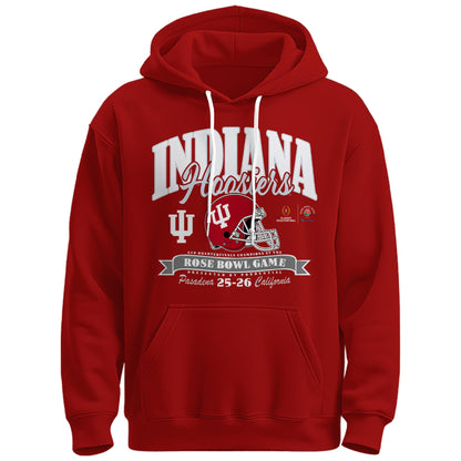 ..Indiana Hoosiers x Rose Bowl Champions Hoodie