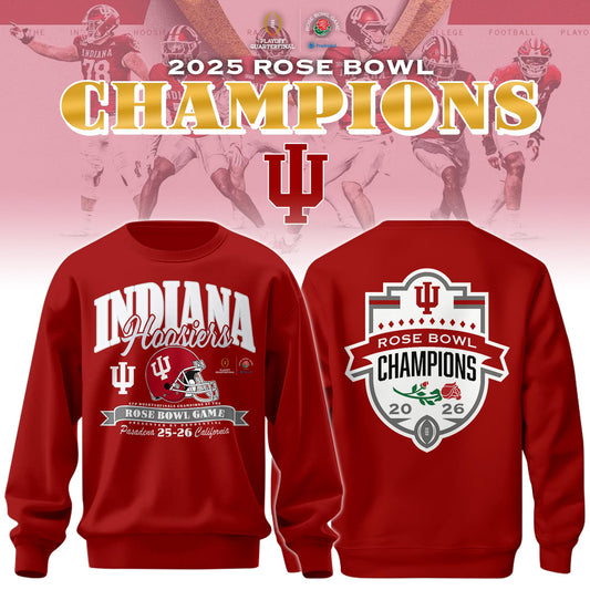 ..Indiana Hoosiers x Rose Bowl Champions Sweatshirt
