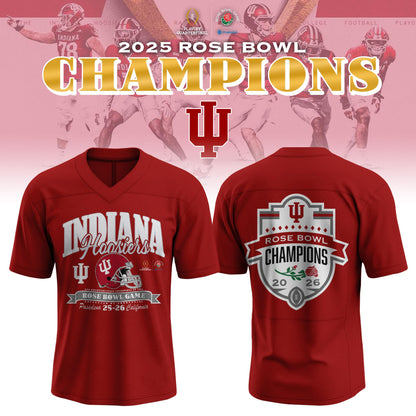 ..Indiana Hoosiers x Rose Bowl Champions Jersey
