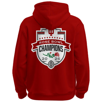 ..Indiana Hoosiers x Rose Bowl Champions Hoodie