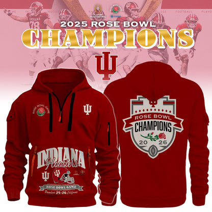 ..Indiana Hoosiers x Rose Bowl Champions H115 Hoodie
