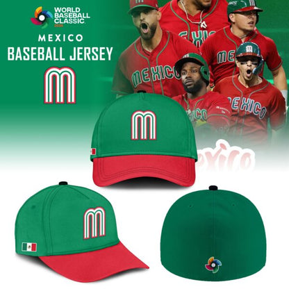 _ Mexico Baseball 2026 World Baseball Classic Jersey Limited Edition Green