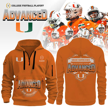 Miami Hurricanes 2025 College Football Playoff | Limited Edition KN 09 Hoodie