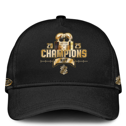 .Navy Midshipmen Special Back to Back CIC trophy Champions 2025 Sweatshirt