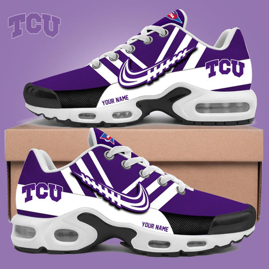 TCU Personalized Air Max Plus Sneakers