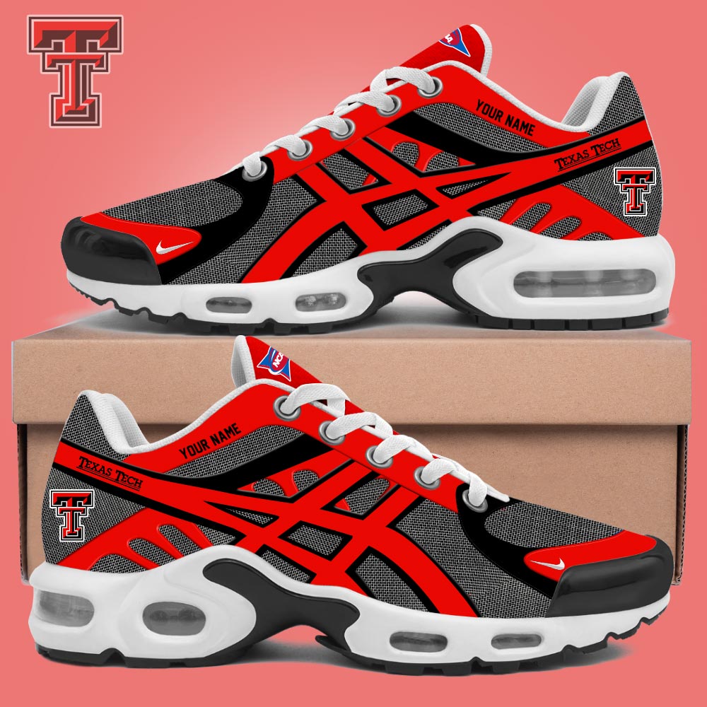_ Texas Tech Football 2025 Air Max Plus Sneakers Limited Edition