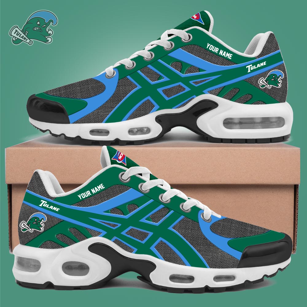 _Tulane Green Wave Football 2025 Air Max Plus Sneakers Limited Edition V1