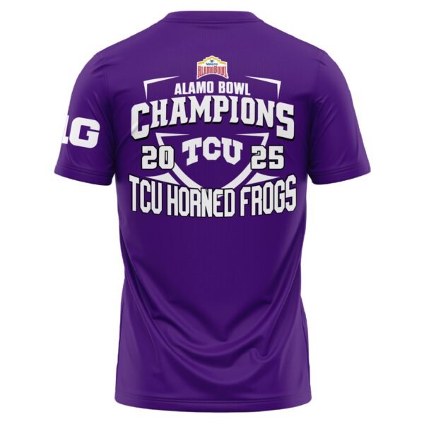 , TCU 2025 Alamo Bowl Champions T-Shirt Limited Edition