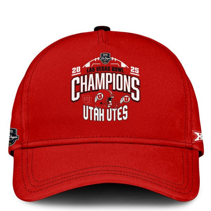 , UTAH 2025 Las Vegas Bowl Champions T-Shirt Limited Edition
