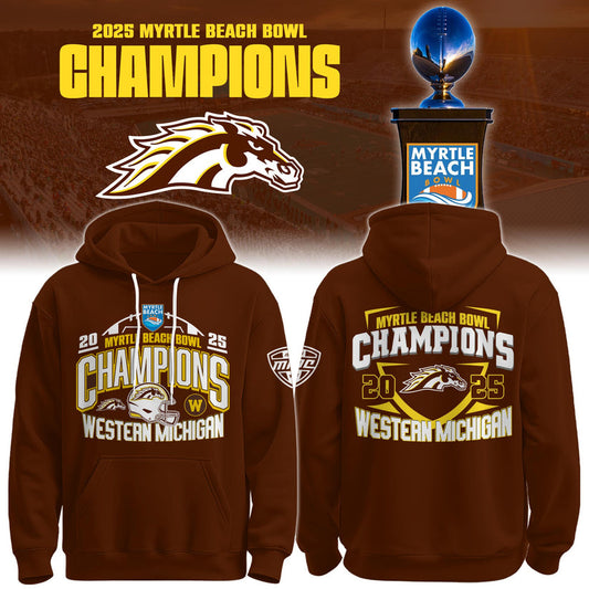 WM Football 2025 Myrtle Beach Bowl Champs Hoodie