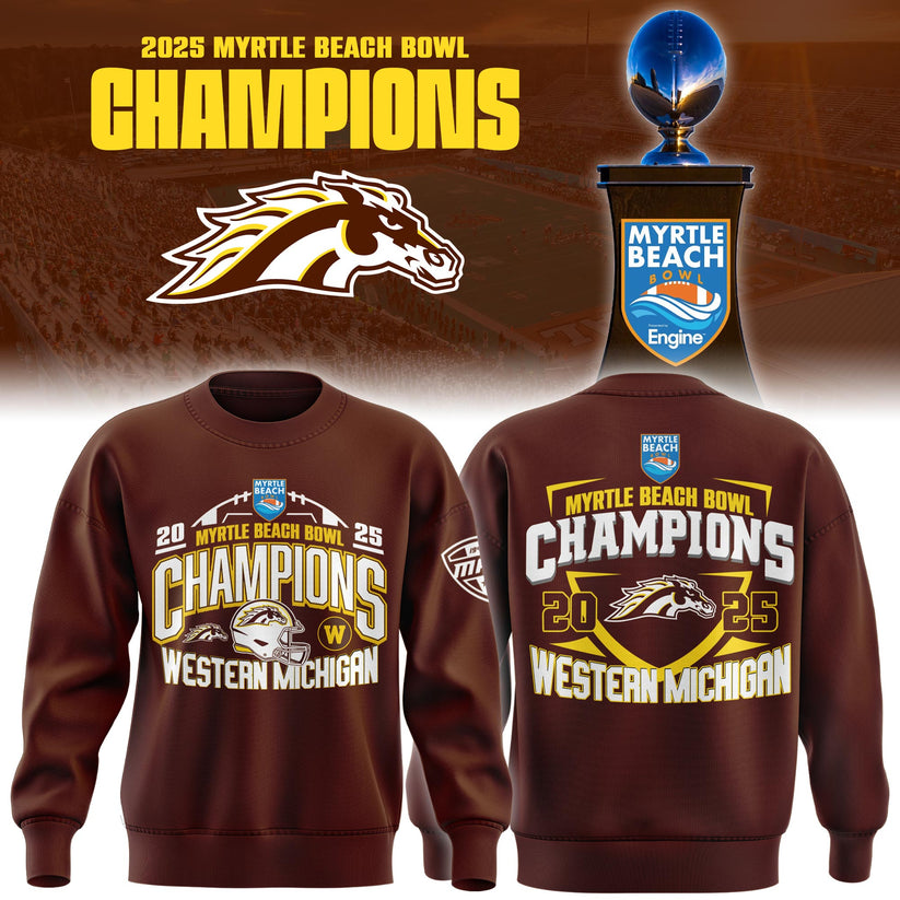 WM Football 2025 Myrtle Beach Bowl Champs Sweatshirt