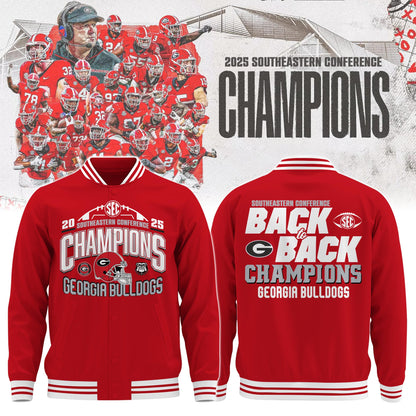 .UGA 2025 SEC Football Conference Champions Bomber Limited Edition