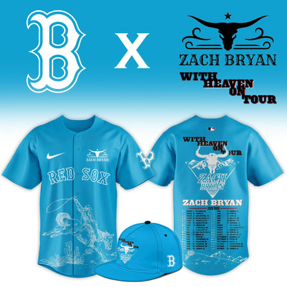 .Baseball x Zach Bryan With Heaven On Tour Limited Jersey