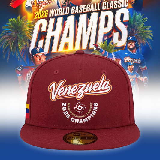 Venezuela Baseball LEGENDS 2026 World Baseball Classic Champions Cap
