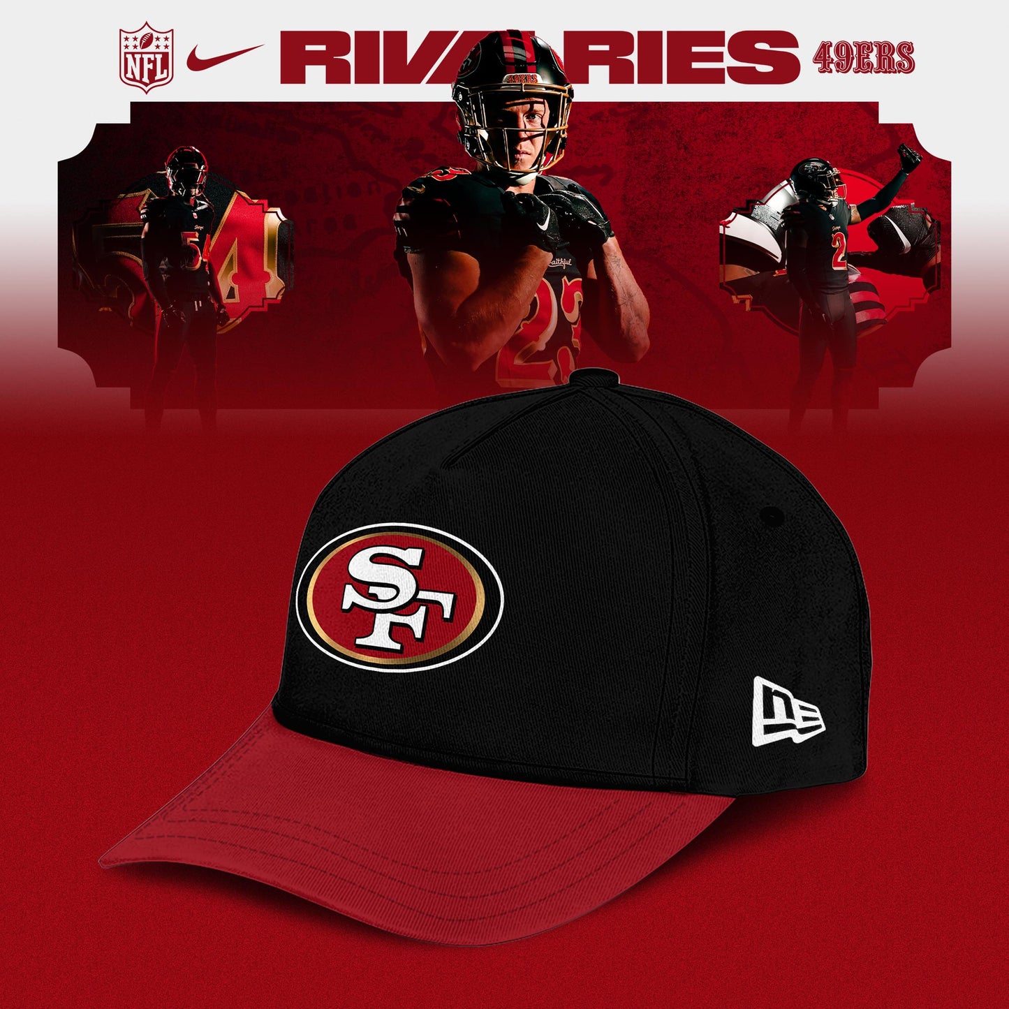 San Francisco 49ers Rivalries Collection Limited Editions Jersey