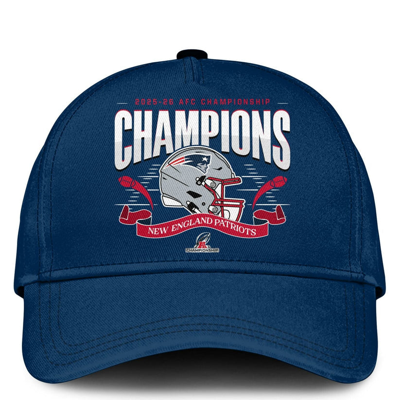 New England Patriots 2025 AFC Conference Champions T-shirt