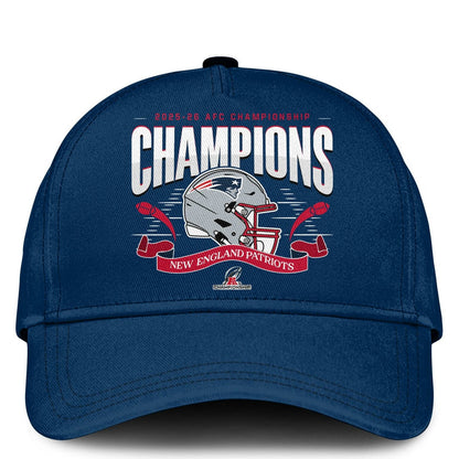New England Patriots 2025 AFC Conference Champions T-shirt