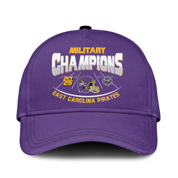 _ ECU Football NCAA Military Bowl CHAMPIONS 2025 Tshirt V1