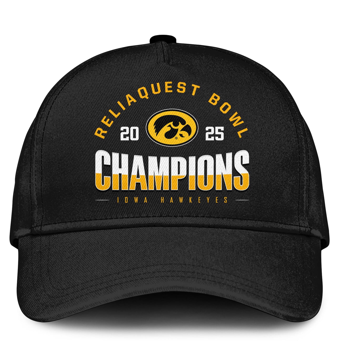 Iowa Hawkeyes – ReliaQuest Bowl Champions Zip Hoodie