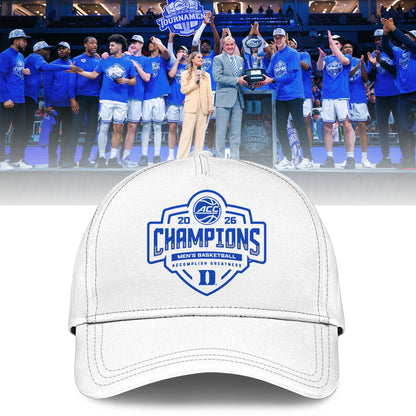 Duke 2026 ACC Men’s Basketball Tournament Champions Locker Room T-shirt