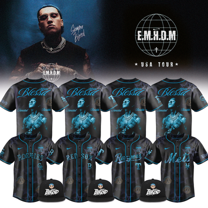 _ Baseball Full Team x Blessd – Siempre Blessed USA Tour Exclusive Jersey
