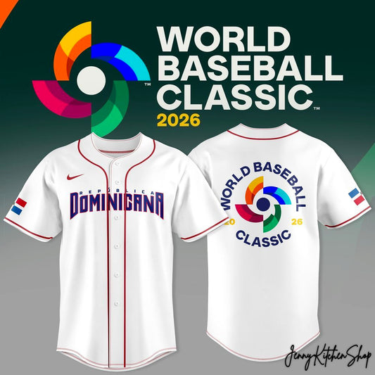 Dominican Republic World Baseball Classic 2026 Jersey