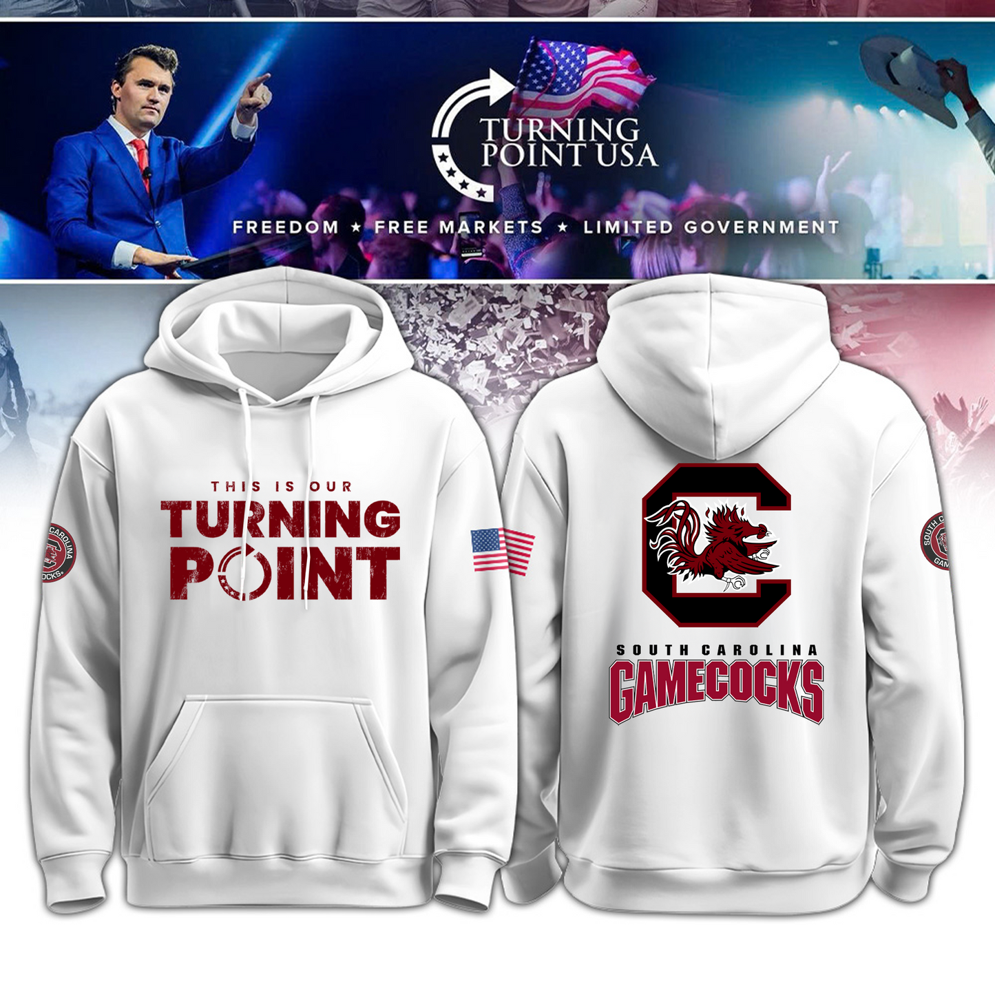 South Carolina Gamecocks Freedom Hoodie