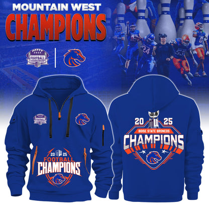 Boise State Broncos Champions H115 Hoodie Ver 1