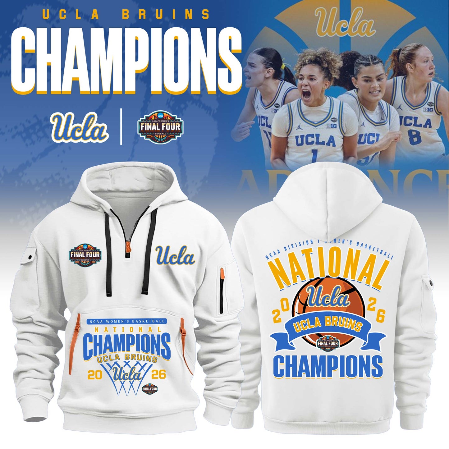 UCLA Basketball Champions H115