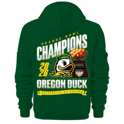 Oregon Ducks – Orange Bowl Champions H115 Hoodie