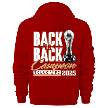 Toluca FC Back to Back Champions H115 Hoodie