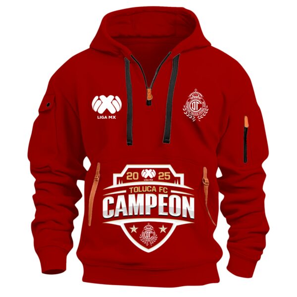 Toluca FC Back to Back Champions H115 Hoodie