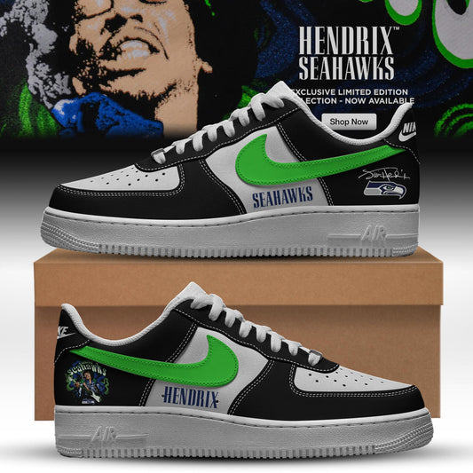 .Seahawks Collection x Jimi Hendrix™ Limited Air Force 1, Selling Out Fast