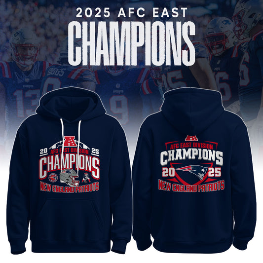 _ NEP Football AFC East CHAMPIONS 2025 Hoodie