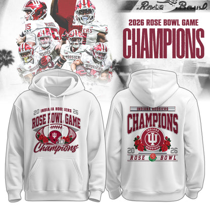 , IU 2026 Rose Bowl Champions Hoodie Limited Edition 3