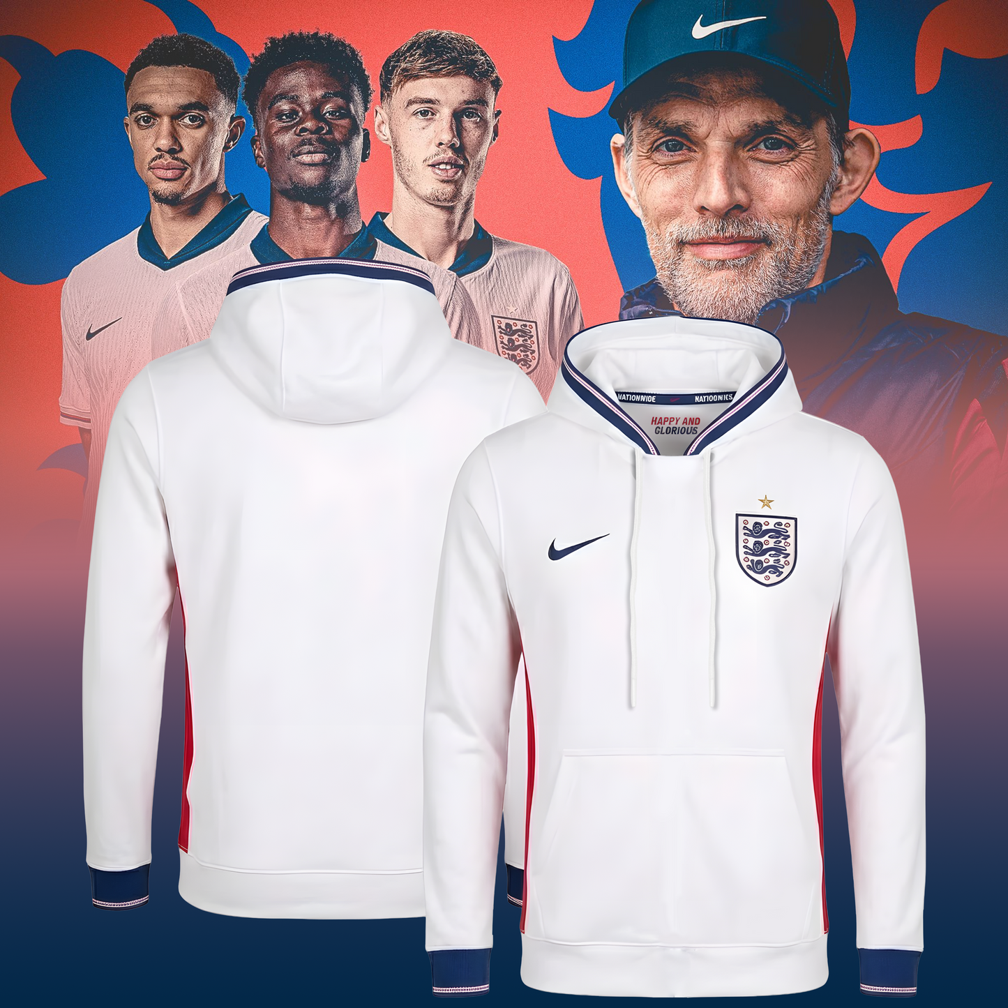 England 2026 Stadium Home Hoodie
