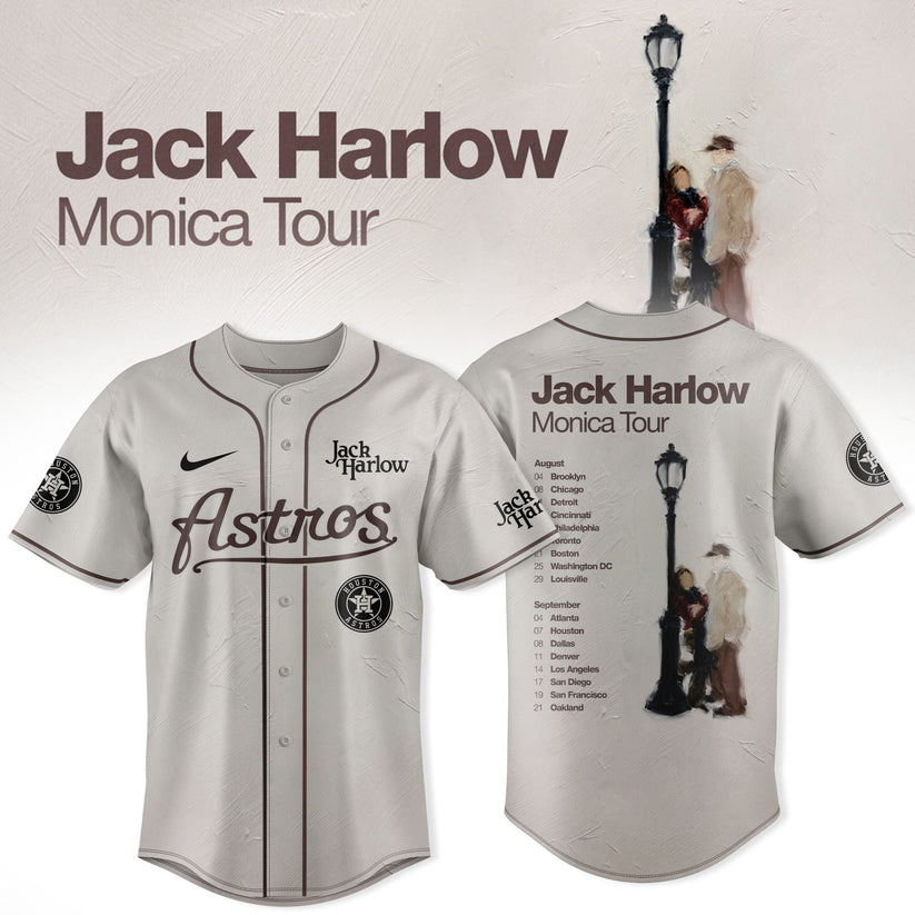 Houston Astros - Jack Harlow “Monica Tour” x Baseball Limited Jersey