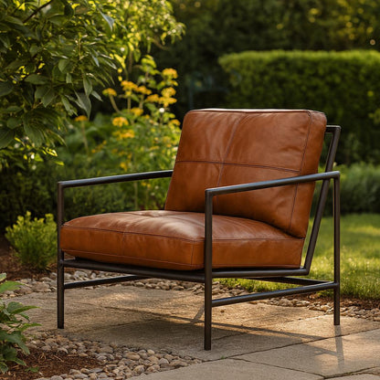 Custom Leather Cushion Cover Set: Bench, Chair, Sofa - Handmade