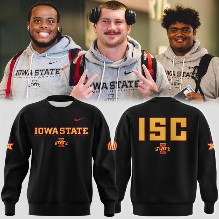 Special New 2025 ISC Logo Sweat In Black